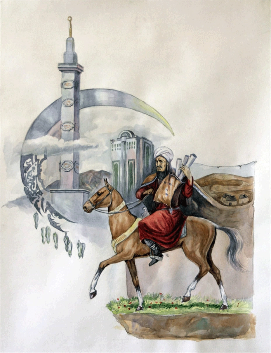 Durmuşow Guwanç. Türkmen binasy. 2014