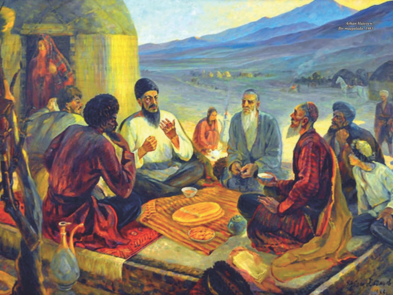 Aýhan Hajyýew. Bir maşgalada