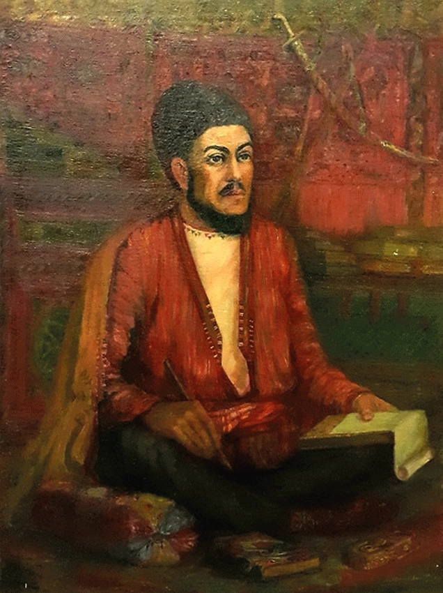 Aýhan Hajyýew. Magtymgyly Pyragynyň portreti. 1943-1946