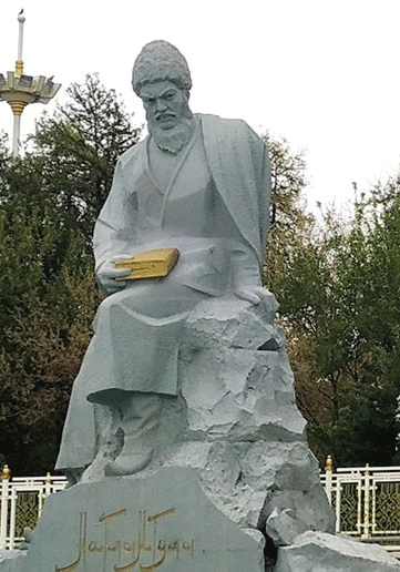 Wasiliý Popow. Magtymguly Pyragynyň ýadygärligi. Aşgabat. 1971